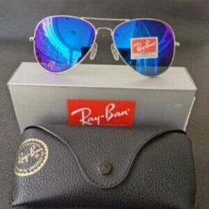 Ray-Ban Hexagonal sunglasses aviators purple 3026